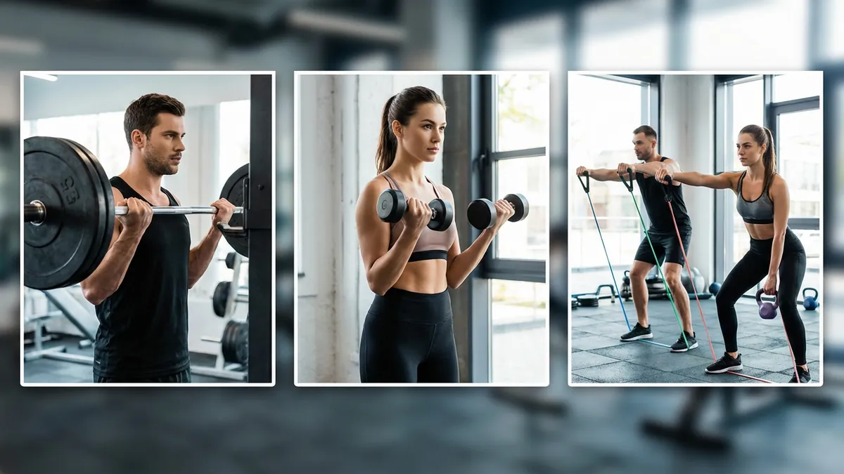 Diferencias entre Fuerza, Hipertrofia y Resistencia (Tabla comparativa)